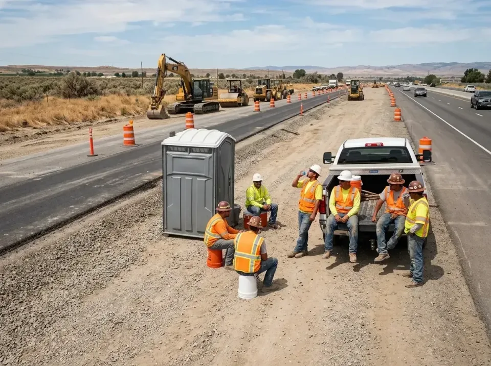 highway-road-construction-crew-007 — frequently asked questions, Porta Potty and Restroom Rentals in Cookeville, TN